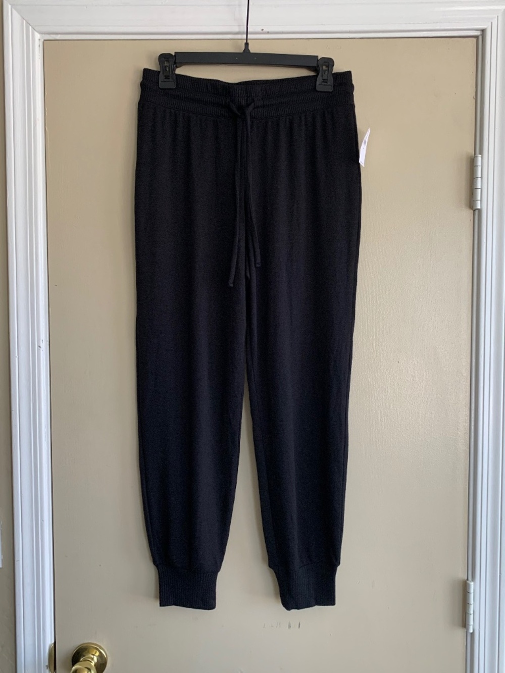 Love by Gap Black Sleep Pajama Pants Joggers Sz.M Loungewear Comfy Soft NWT!